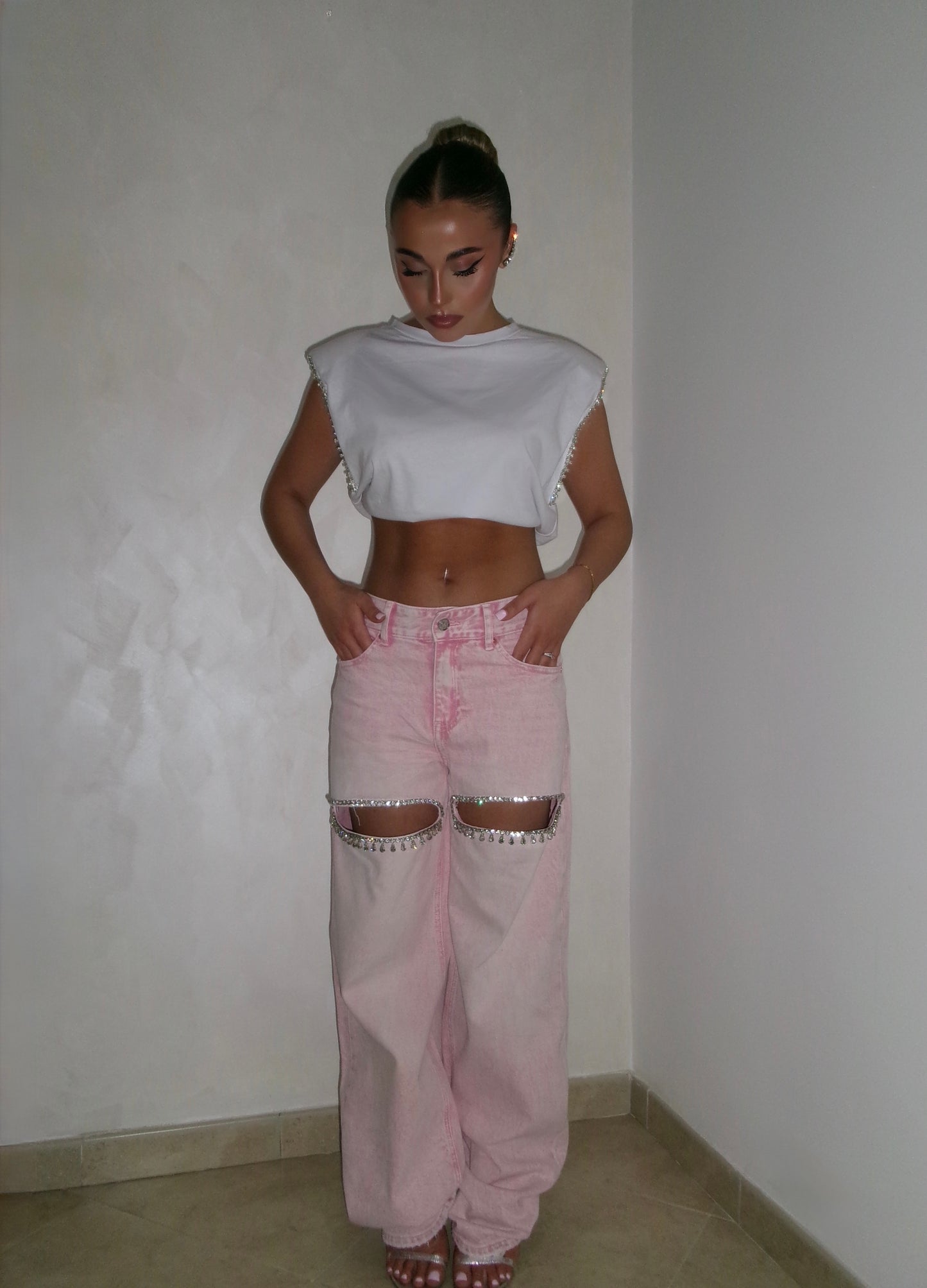 Crystal Blush Jeans
