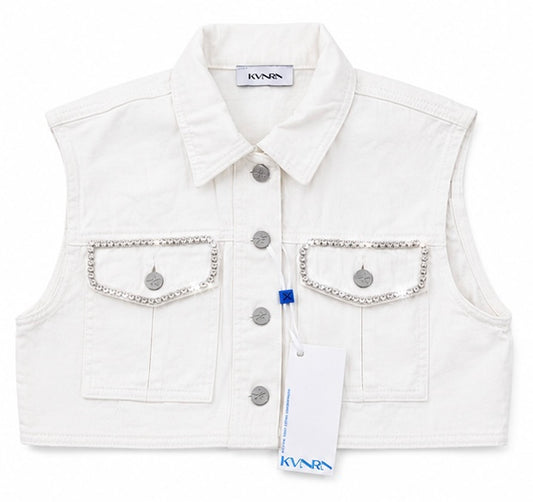 Ivory Glow Vest
