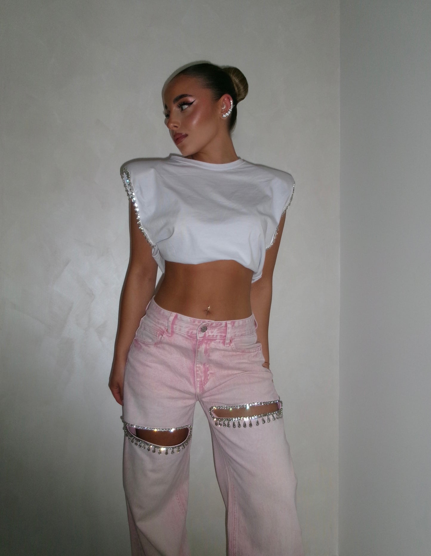 Crystal Blush Jeans